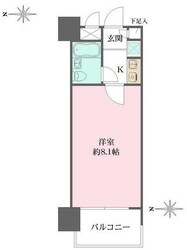 上野駅 徒歩10分 4階の物件間取画像